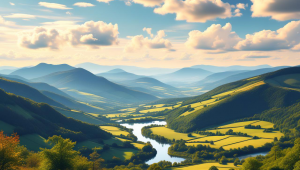 手绘青岛旅游地图：带你畅游岛城美景